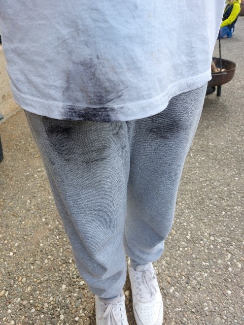 Der Tag war super, die SchülerInnen müde und die Spuren auf den Kleidern zeigten, dass alle voll dabei waren